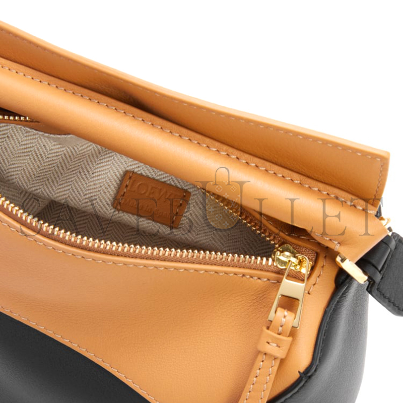 L0ew* mini puzzle edge bag in classic calfskin a510p88x30-621 (18*12.5*8cm)