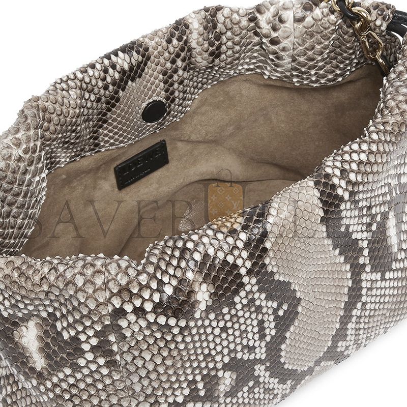 L0ew* medium flamenco purse in snakeskin 012403-630 (30*20*10.5cm)