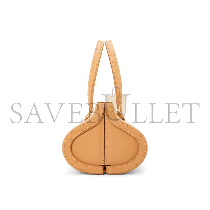 L0ew* small clasp bag in calfskin 116371 (25*15*13cm)