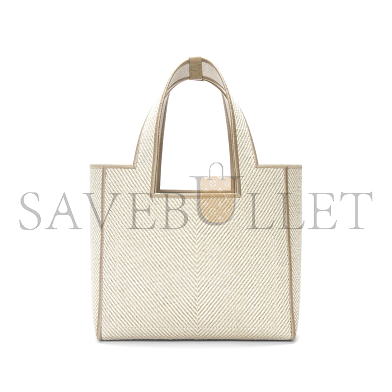 L0ew* small L0ew* font tote in jacquard canvas alf1b59x14-2370 (24*19.5*11cm)