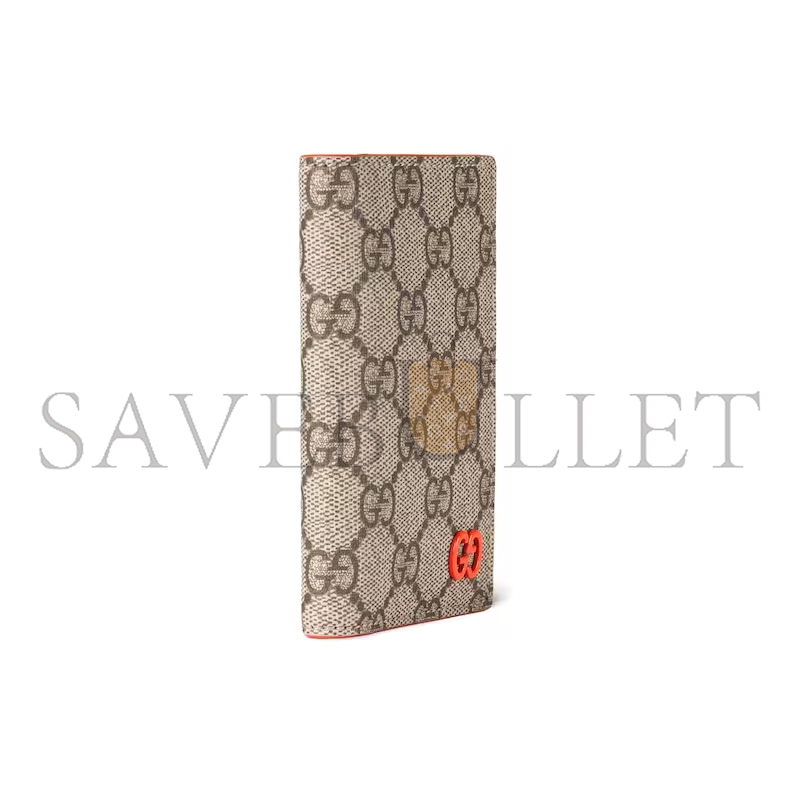Gvc*1 orange interior gg long card case ‎768249 (15*12cm)