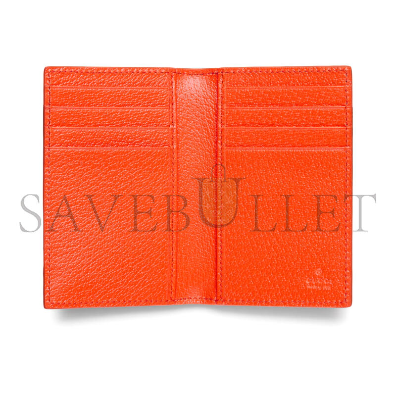 Gvc*1 orange interior gg long card case ‎768249 (15*12cm)