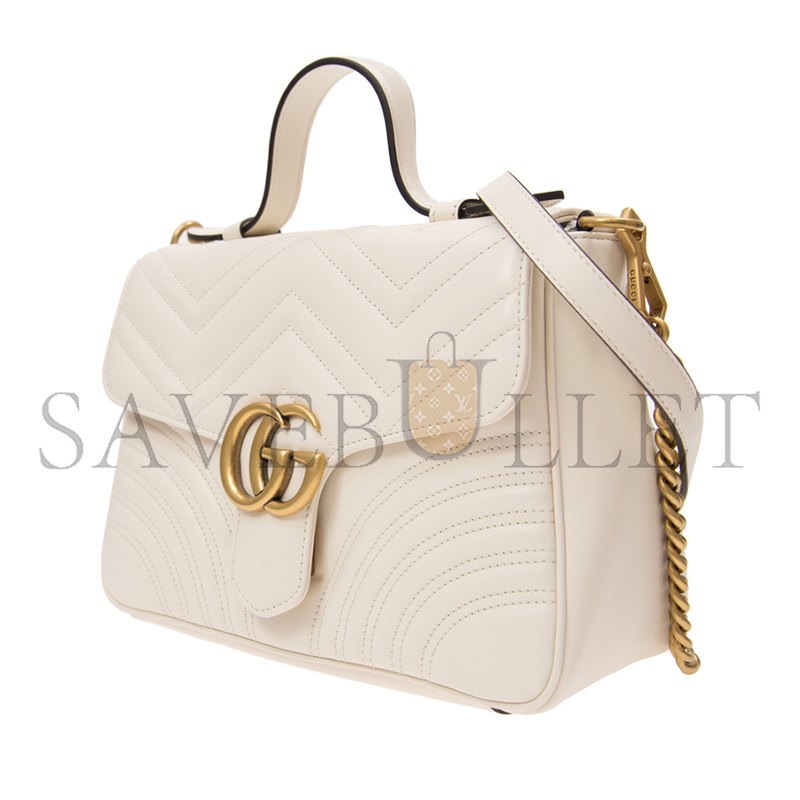 G*u*i gg marmont medium top handle bag ‎‎‎498110 (27*19*10.5cm)