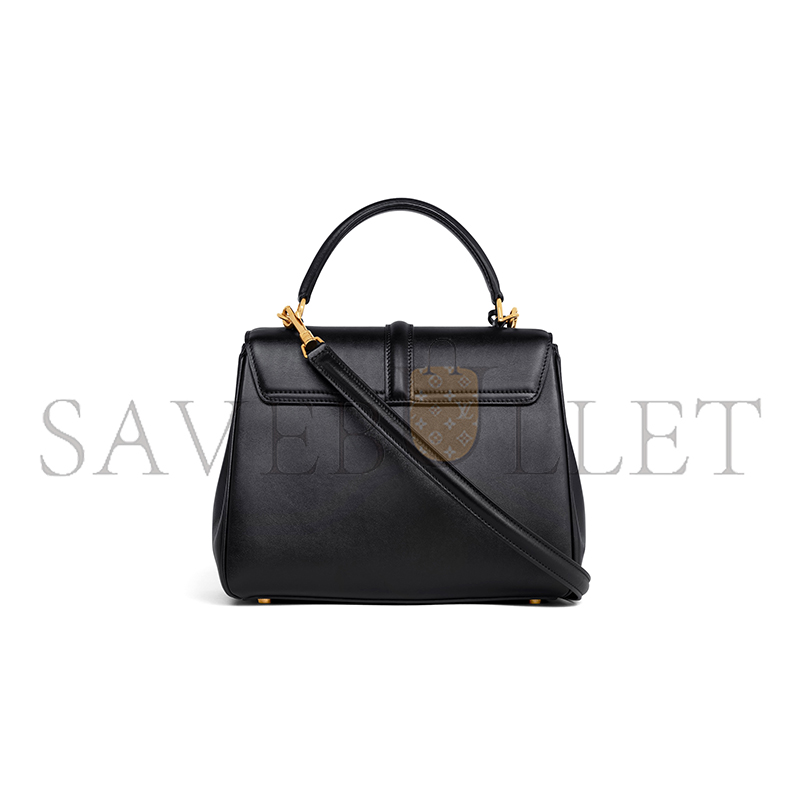 Ce**e small 16 bag in satinated calfskin 188003bey.38no (23*19*10.5cm)