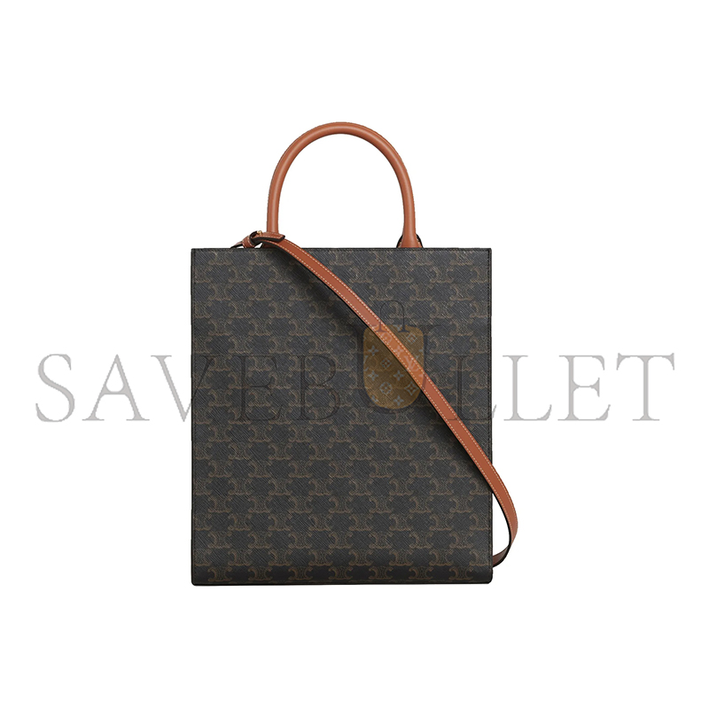 Ce**e small tote in cabas triomphe printed cowhide 191542bzk.04lu (33*28*8cm)