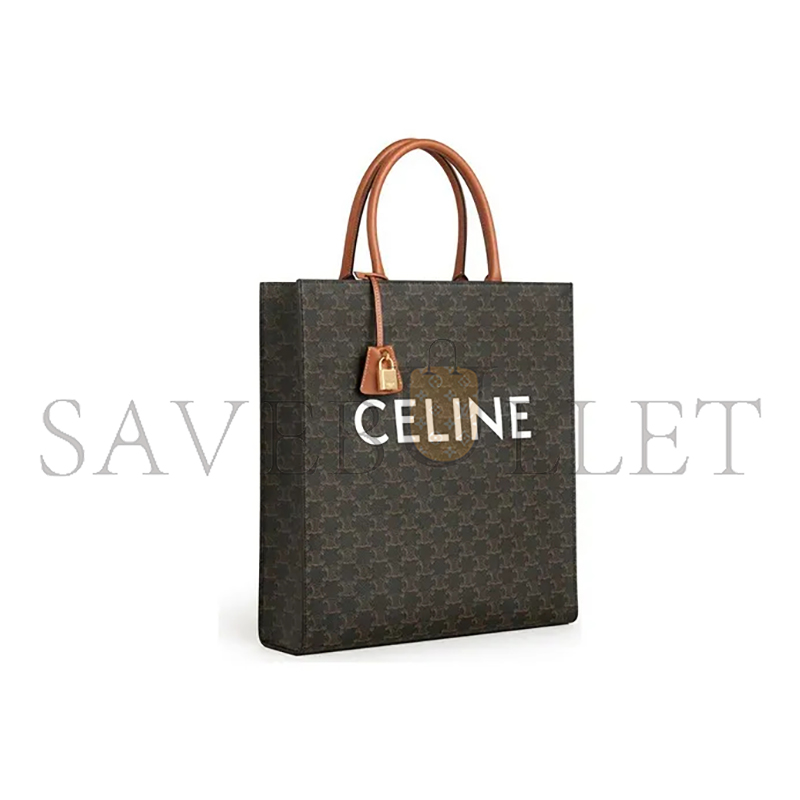 Ce**e tote in cabas triomphe printed cowhide 191492bzk.04lu (39.5*37*9cm)