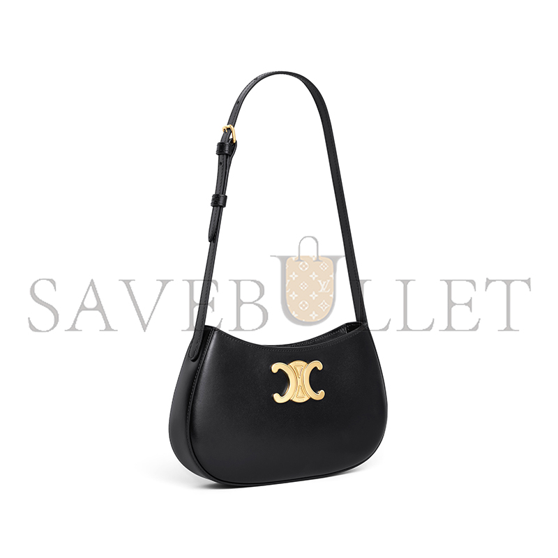 Ce**e medium tilly bag in shiny calfskin 115703bf4.38no (22*13.5*4cm)