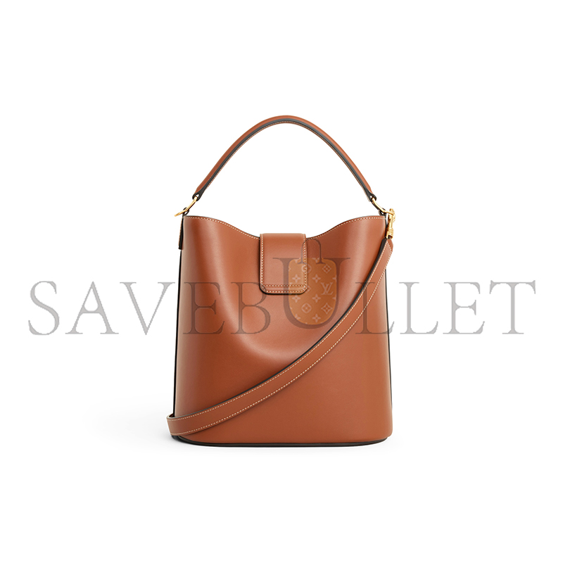 Ce**e medium bucket l0*ise in smooth calfskin 116613fx9.04lu (28*24*16cm)
