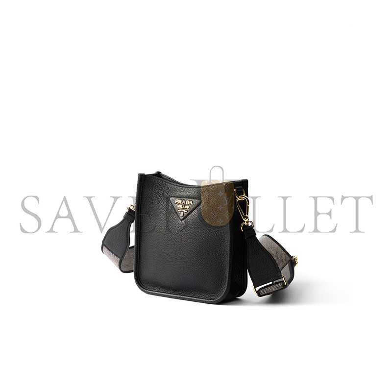 Pra*a leather mini shoulder bag 1bh191 (20*19*6cm)