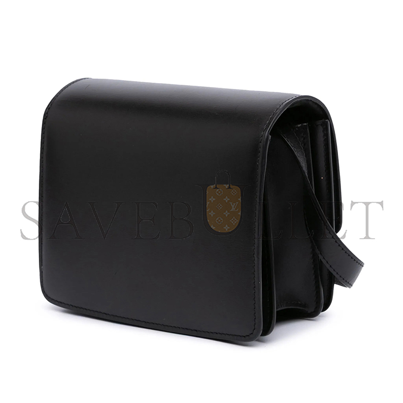 CELIN SMALL SHOULDER BAG IN CLASSIC STRIPED CALFSKIN 189183DLS.38NO (16*13*7cm)