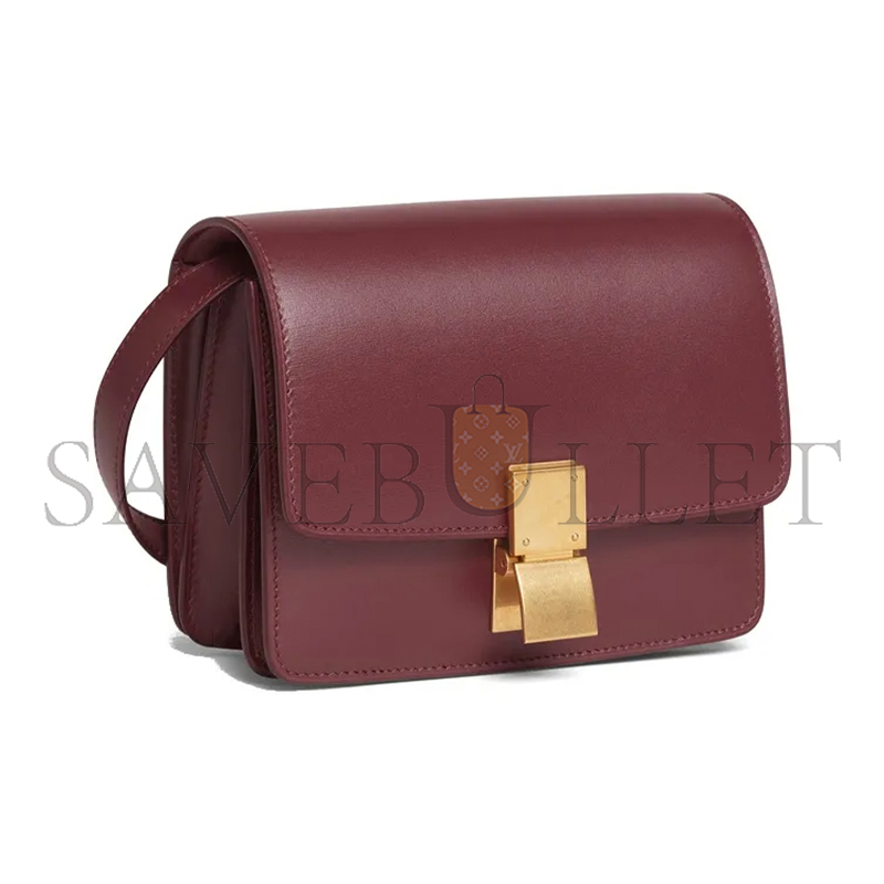 Ce**e small shoulder bag in classic polishing calfskin 189183dls.28bd (16*13*7cm)