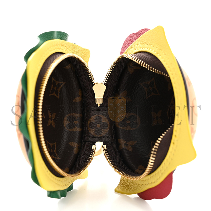 l0*is V*t0n lv burger bag charm m02218