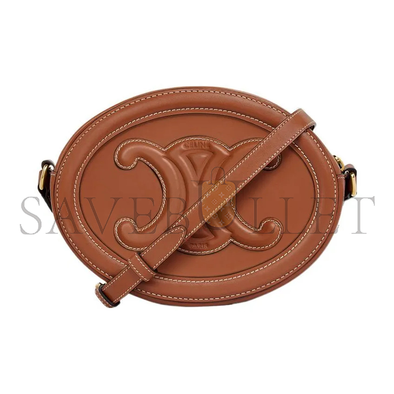 Ce**e small crossbody in triomphe smooth cowhide 10i703dpq.04lu (16*12.5*4cm)