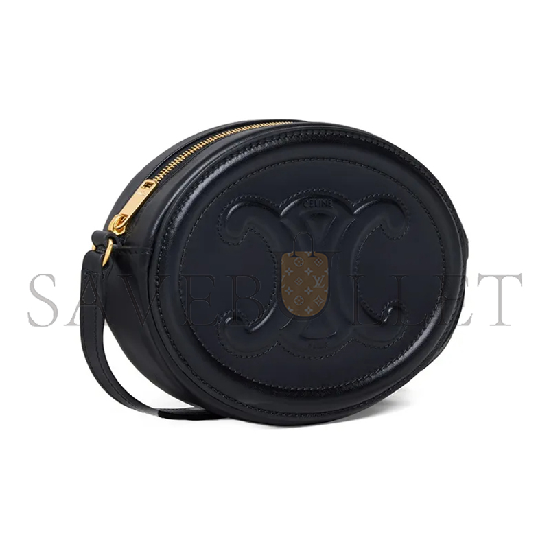 Ce**e small crossbody in triomphe smooth cowhide 10i703dpq.38no (16*12.5*4cm)