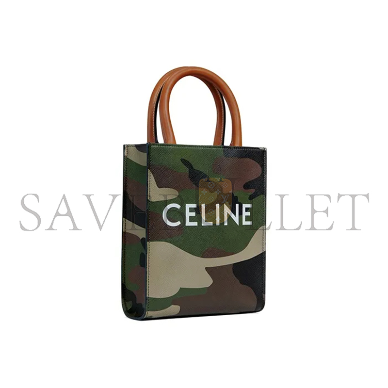 Ce**e mini tote in cabas triomphe prints and leather 194372dfj.15kh (21*17*4cm)
