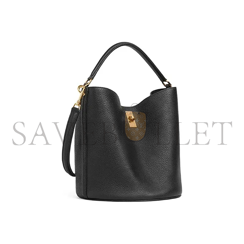 Ce**e bucket 16 in calfskin 195573cr8.38no (25*23*23cm)