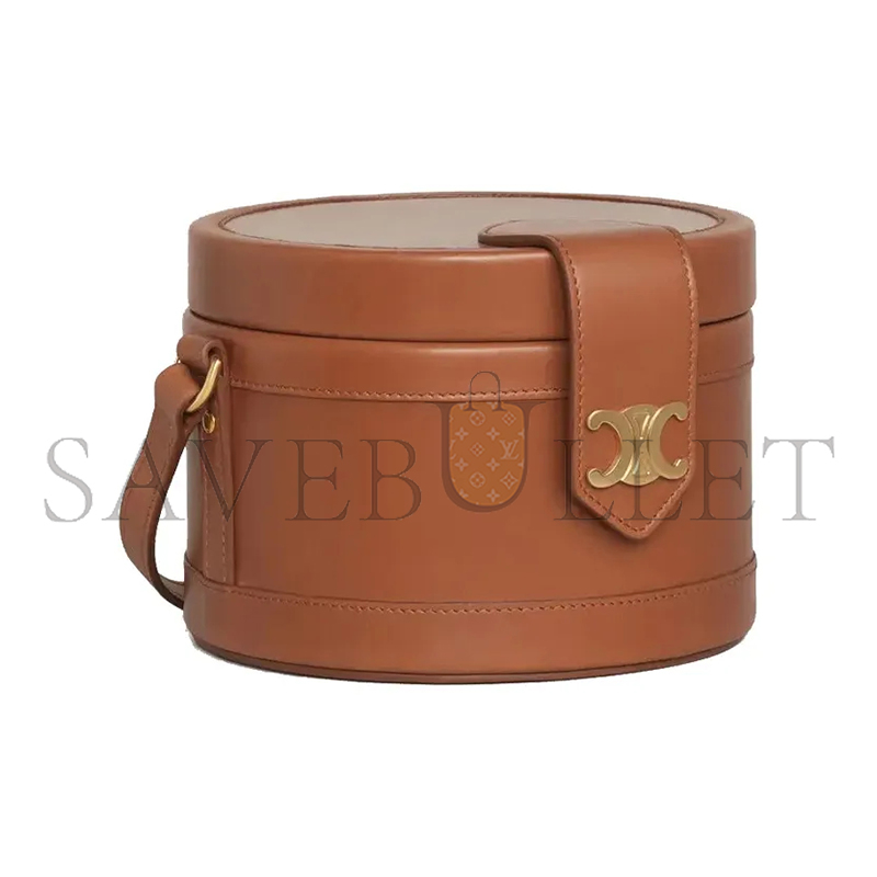 Ce**e shoulder bag tambour smooth cowhide 195193dae.04lu (17*17*12cm)