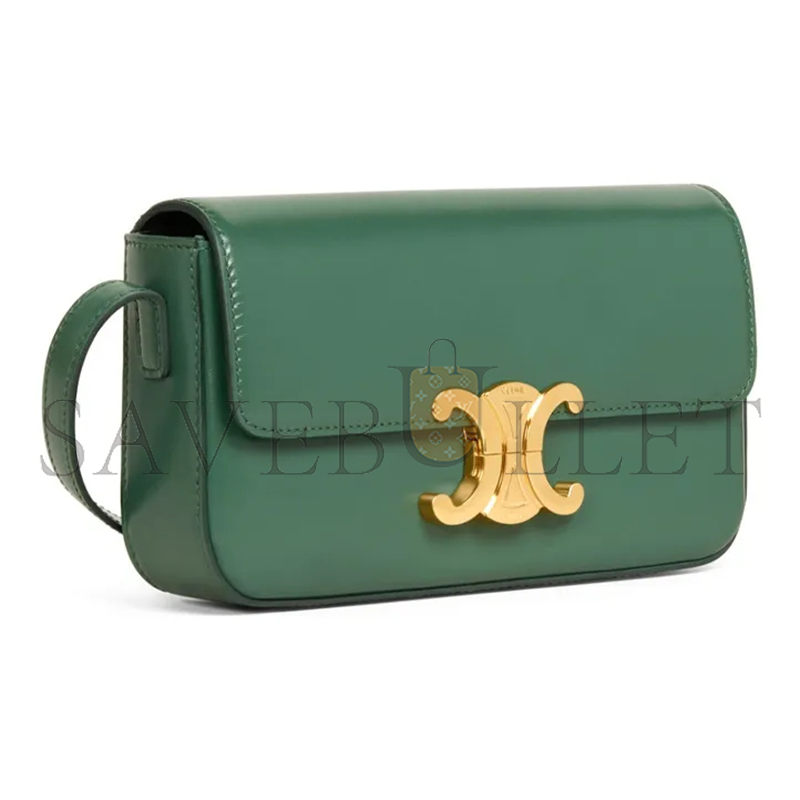 Ce**e shoulder bag claude in shiny calfskin 194143bf4.31fe (20*10*4cm)