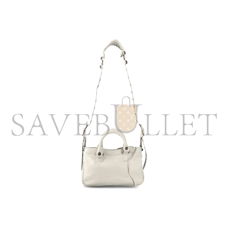 Ba*len*cia*ga neo cagole shoulder bag in white 7515231vg9y9914 (29.2*23.8*5cm)