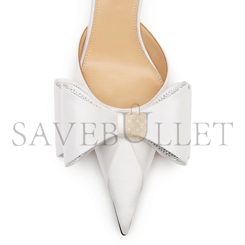 MACH & MACH LE CADEAU SATIN SLINGBACKS PF23S0296CRP011