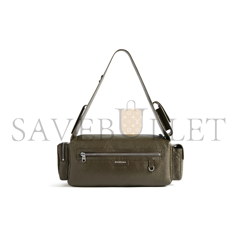 ba*len*cia*ga S*perbusy sling bag small in green 702167210c83503 (36*15*13cm)