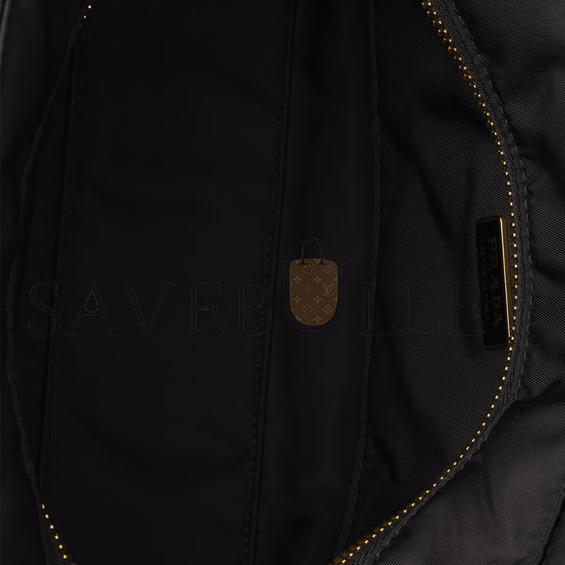 Pra*a explore medium re-nylon shoulder bag with flap 1bd394 (30*14*10cm)