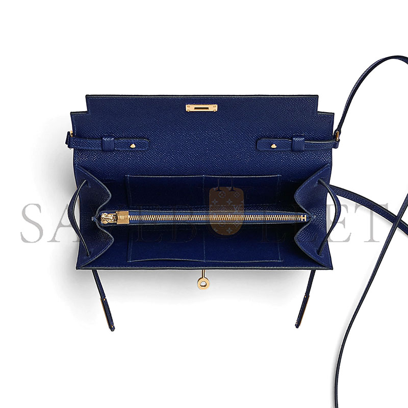 H**mes kelly classique to go wallet h080253cc73 (19.7*11.5*1.5cm)