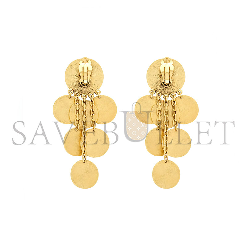 Y51 CHARM EARRINGS IN METAL 820145Y15008060