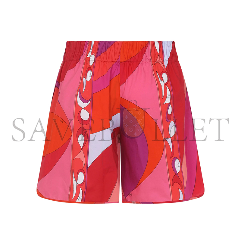 PUCCI PESCI PRINTED SHORTS