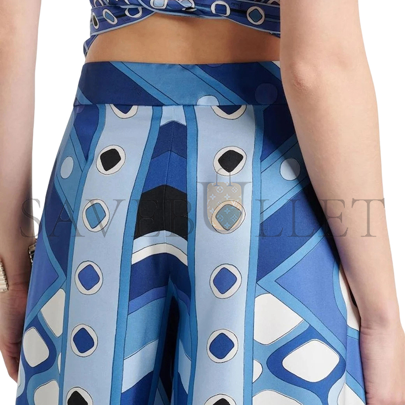 PUCCI VIVARA CAPSULE WIDE-LEG TROUSERS