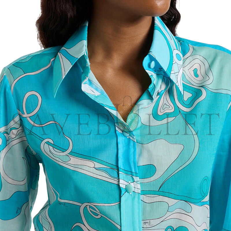 PUCCI ORCHIDEE COTTON SHIRT