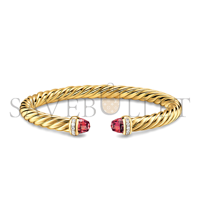 Dau1d Yvrm*n CABLESPIRA FLEX BRACELET B18729D88ARGDI
