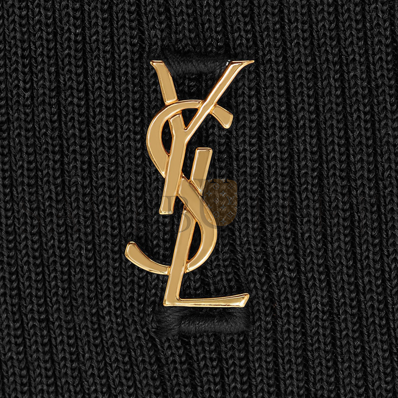 Y51 MONOGRAM RIBBED SILK SHORT-SLEEVE TOP 705377Y75PY1000