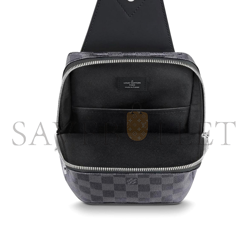 l0vis Vvtt0n master damier graphite avenue sling bum bag m41719 (31*20*10cm)