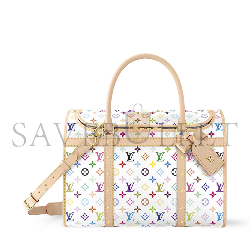 l0vis Vvtt0n master murakami lv x tm dog bag m13741 (44*32*23cm)