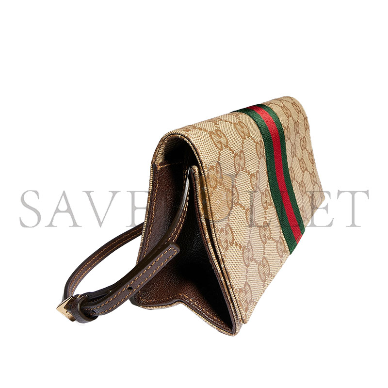 Gvc*1 SMALL POUCH WITH STRAP AND WEB A002KM (19*11.5*8cm)