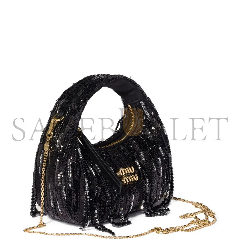 M1v M1v WANDER SEQUINED MINI TOTE BAG (17.5*14*5.5cm)