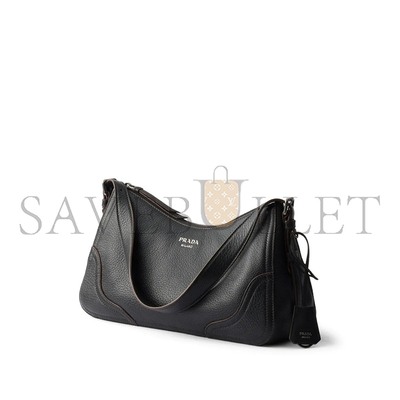Pra*a AIMÈE LARGE LEATHER SHOULDER BAG 1BC280 (36*20*11cm)