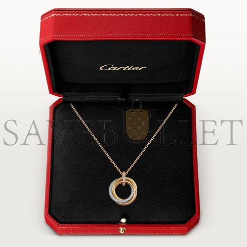 Ca*t*er  trinity necklace b7224586