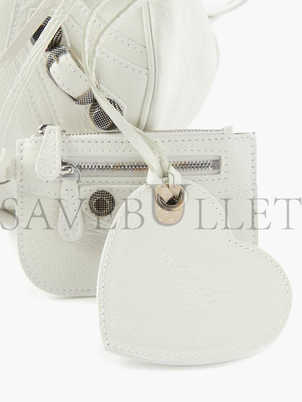Ba*len*cia*ga white cagole s leather shoulder bag matchesfashion us (25*17.7*6cm)