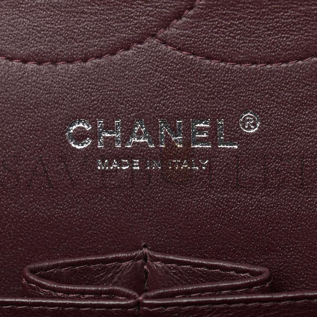 Ch*el caviar quilted jumbo double flap black silver hardware (30*20*9cm)