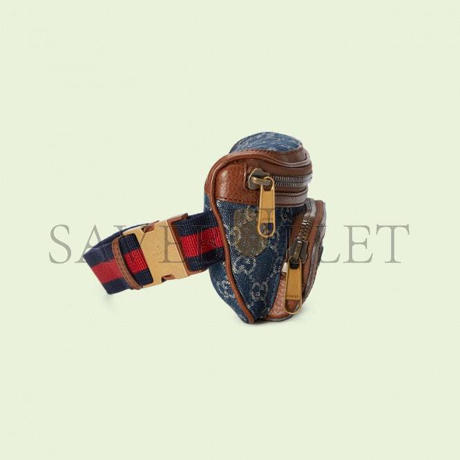 G*u*i belt bag with interlocking&g 682933 (24*13*5cm)