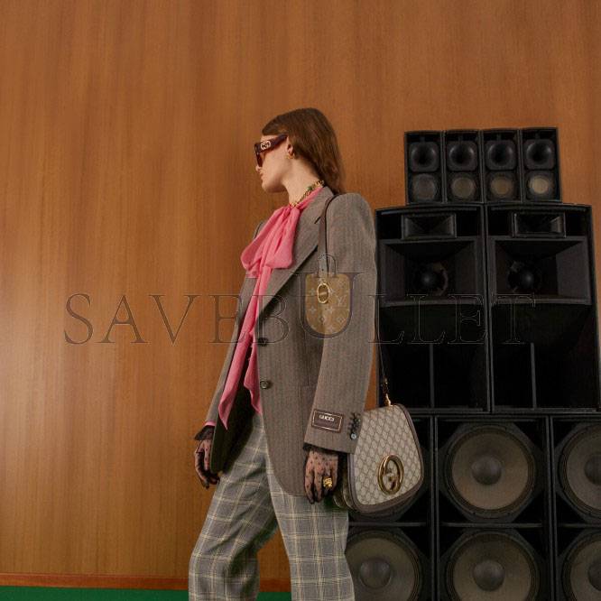 G*u*i blondie medium shoulder bag 699210 (29*22*7cm)