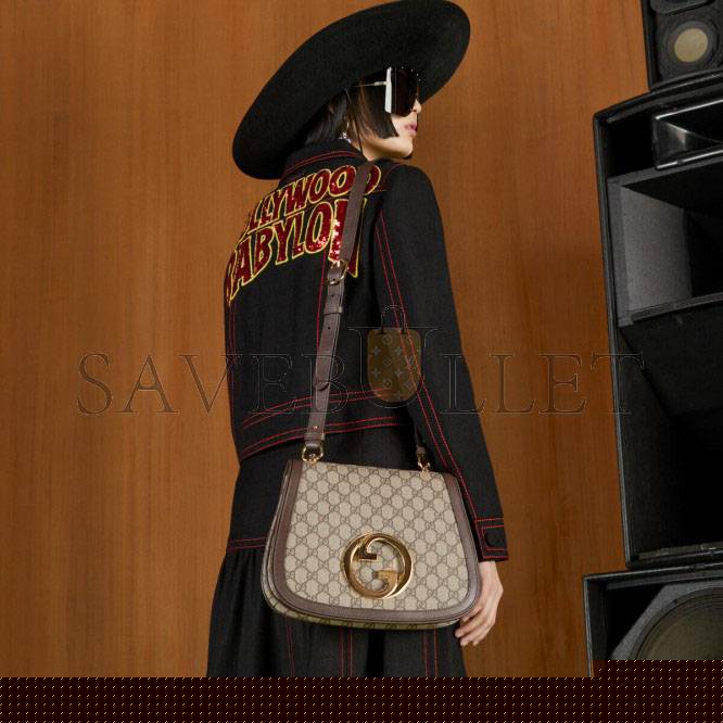 G*u*i blondie medium shoulder bag 699210 (29*22*7cm)