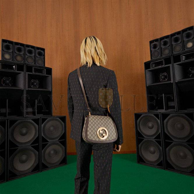 G*u*i blondie medium shoulder bag 699210 (29*22*7cm)