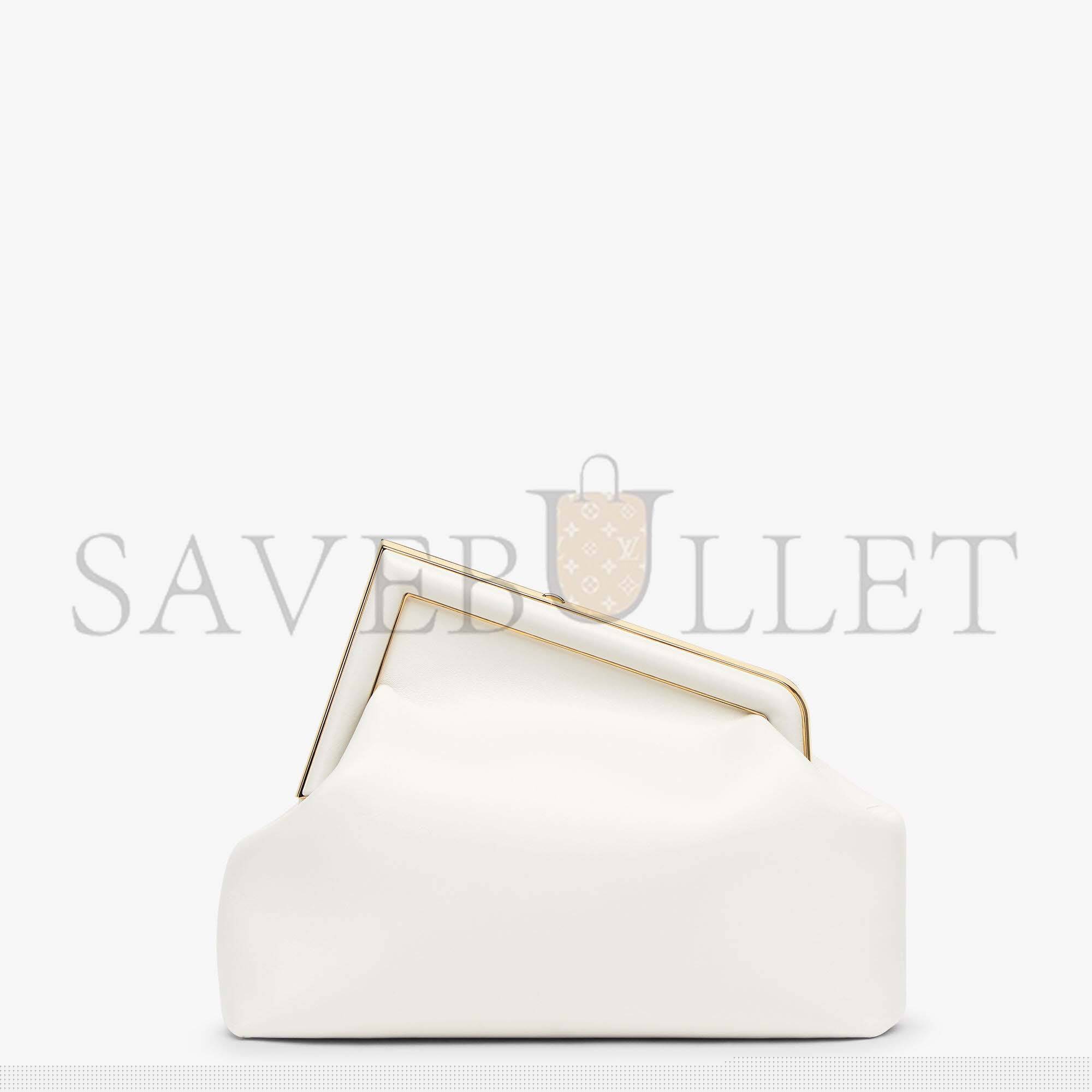 F**di first medium - white leather bag8bp127abvef0qvl (32.5*23.5*15cm)