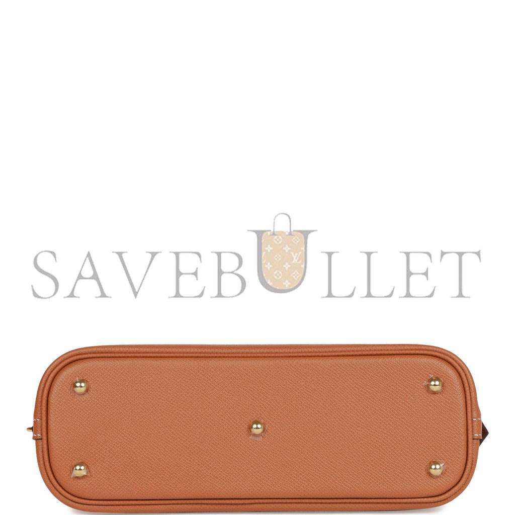 H**mes 1923 bolide 25 en desordre gold epsom gold hardware (25*20*10cm)