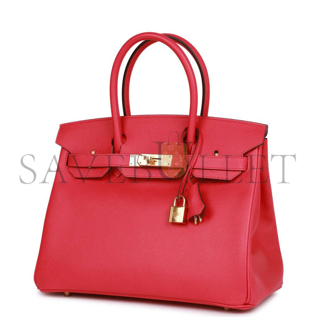 H**mes birkin 30 rose extreme epsom gold hardware (30cm)
