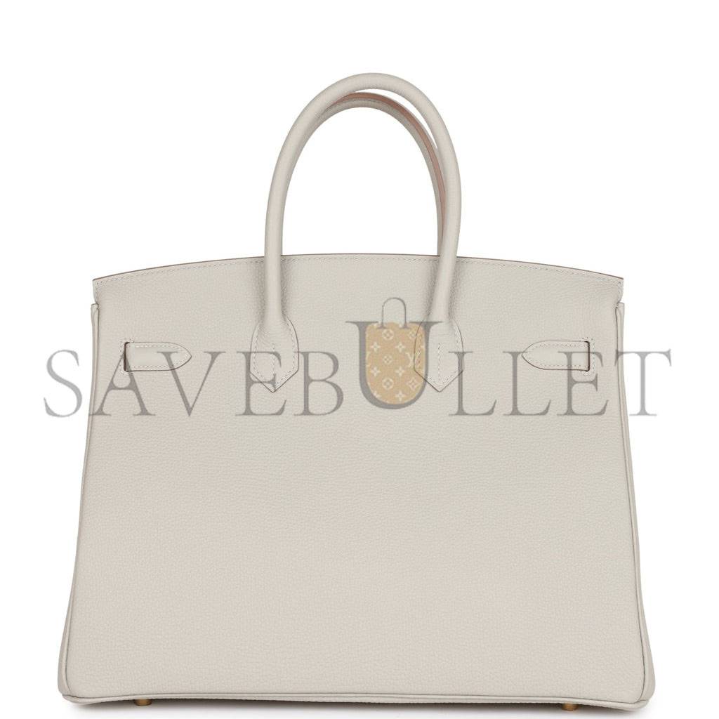 H**mes birkin 35 gris perle togo gold hardware 39891068813406 (35cm)