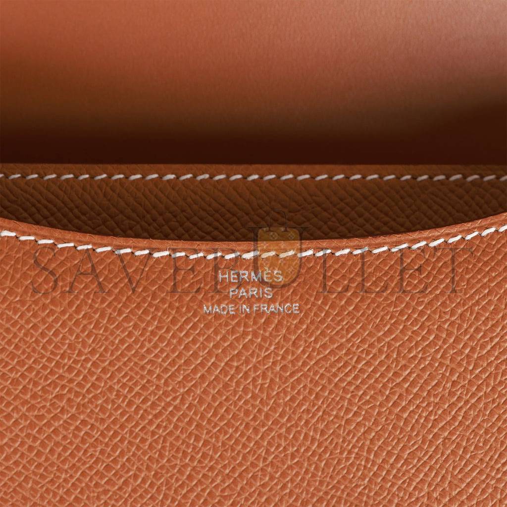 H**mes constance 18 gold epsom palladium hardware (18cm)